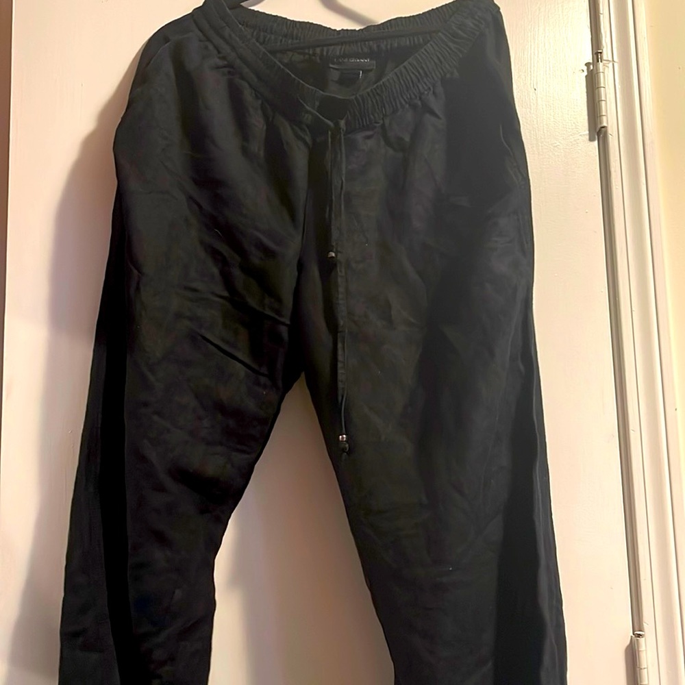 Black Linen Pants